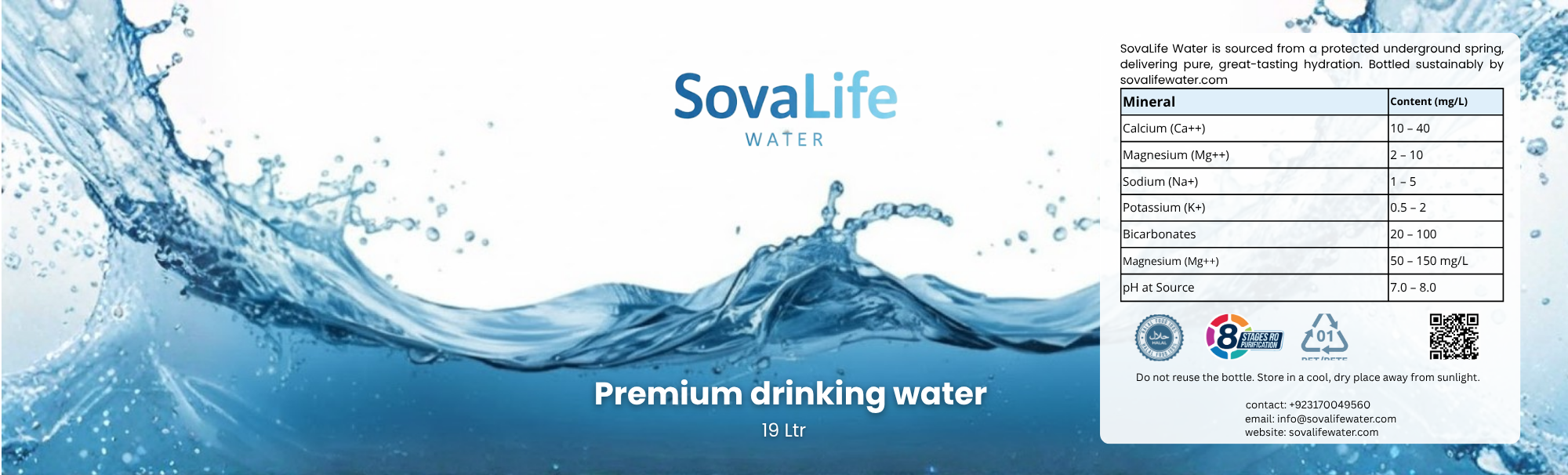 SovaLife Water Label 4